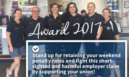 Local Government (State) Award Update 4: protecting penalty rates
