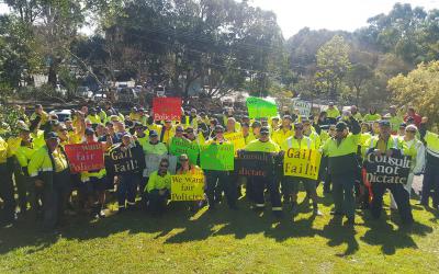 Members stand strong to fight for a fair go at Georges River Council