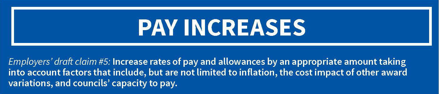 Pay increases
