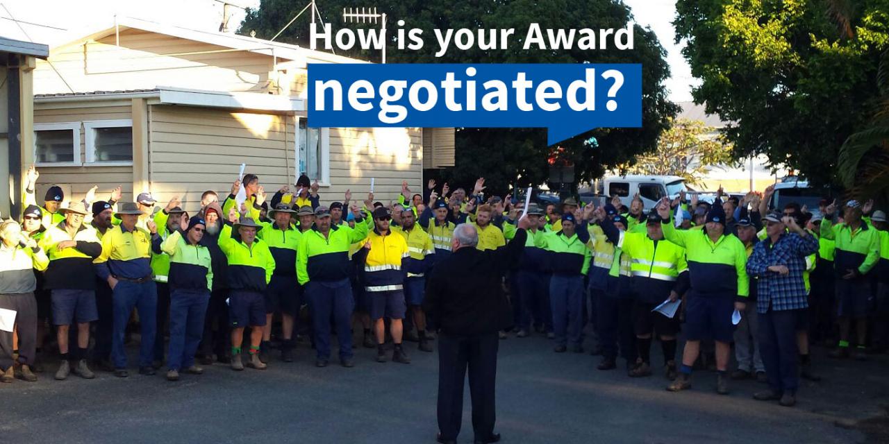 How is your Award negotiated?