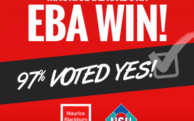 Maurice Blackburn: A resounding YES to our EBA