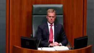 Speaker of the House of Representatives Tony Smith. Photo: Alex Ellinghausen