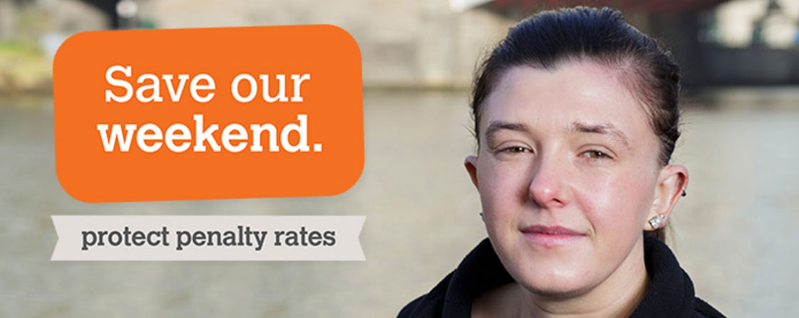 Record low wage increases and penalty rates slashed – Tell Malcolm it’s time to take action!