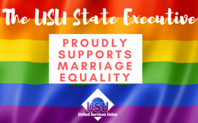 Proud to support marriage equality