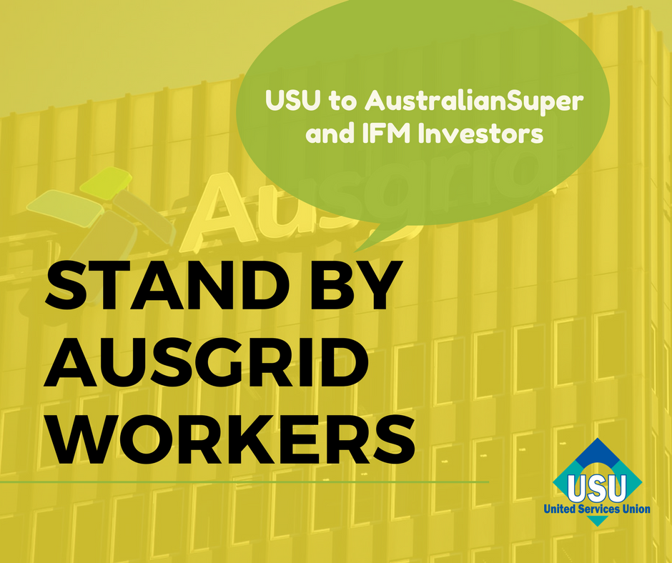 Stand by Ausgrid workers