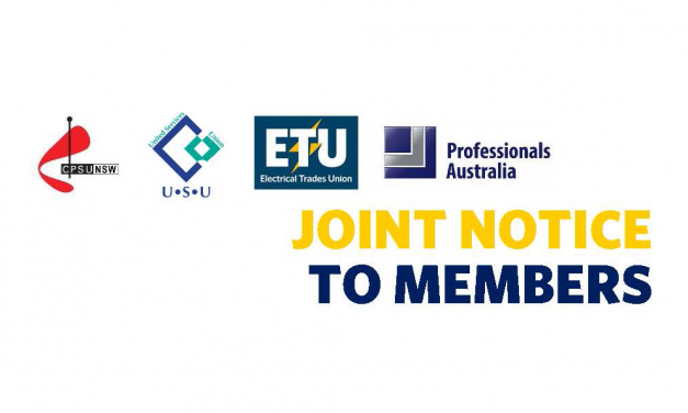 Joint notice to members: Ausgrid offer on the table