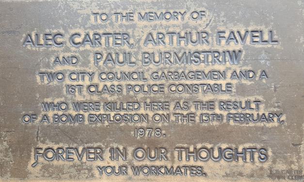 Memorial marks 40 years since three workers killed in Hilton Bombing terror attack