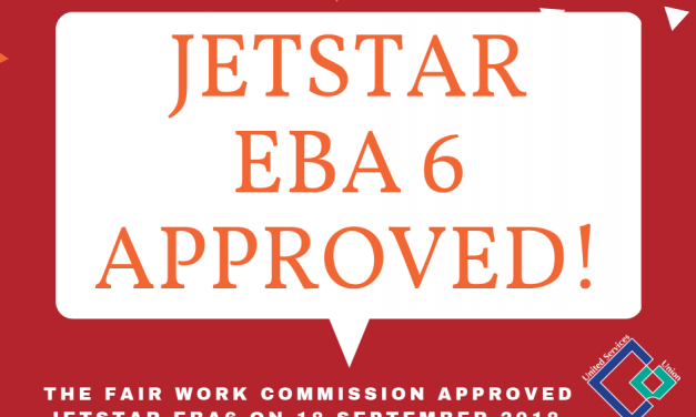 Jetstar EBA6 approved!
