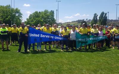 USU Upper Lachlan Shire Council members walk off the job