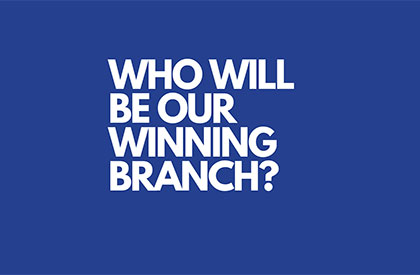 ATTENTION ALL USU BRANCH COMMITTEE DELEGATES: WILL YOU BE OUR WINNING BRANCH?