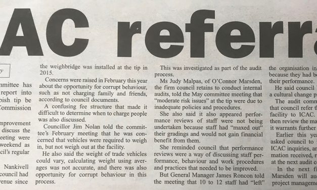 Broken Hill Council: GM MUST EXPLAIN