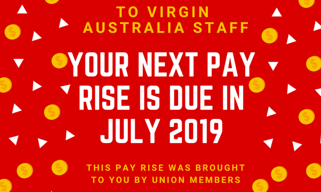VIRGIN AUSTRALIA MEMBERS – Your next pay rise is due in July