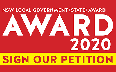 AWARD 2020: Important Notice to all NSW Local Government employees who have a 35 hour working week