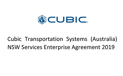 New Agreement Approved at Cubic Transportation