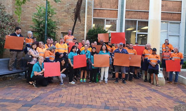 GRC members stand up for jobs!