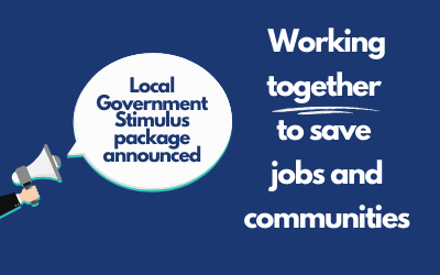 Local Government stimulus: Working together to save jobs