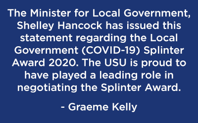 A message from the Minister for Local Government