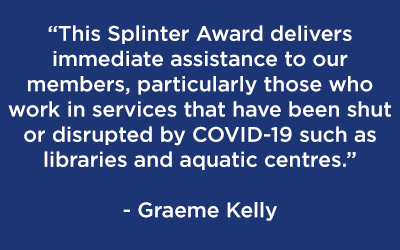 Splinter Award saves Jobs