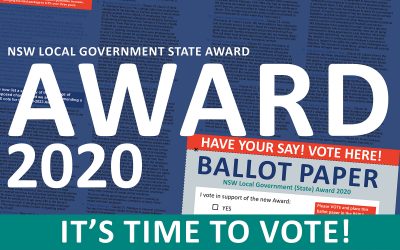 NSW Local Government (State) Award 2020: Time to Vote