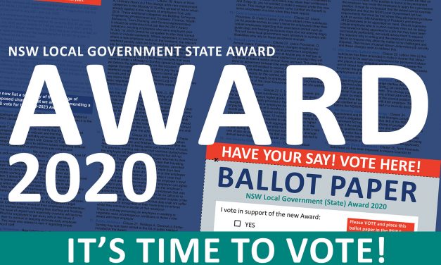 NSW Local Government (State) Award 2020: Time to Vote