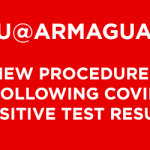 USU@ARMAGUARD: NEW PROCEDURES FOLLOWING COVID POSITIVE TEST RESULT
