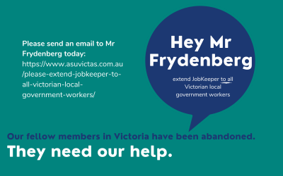 Our fellow members in Victoria have been abandoned. They need our help.