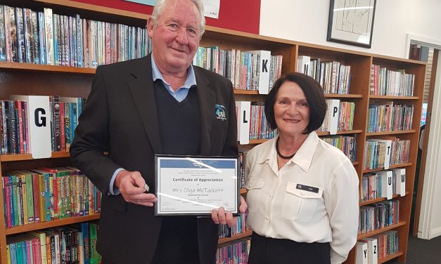 Congratulations Olga! 50 year member!