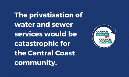 Central Coast Council review opens door to privatisation of local water and sewer services