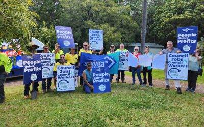 LISMORE COUNCIL WORKERS CONDEMN WASTE OUTSOURCING DECISION