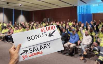 Local Government Award increase and bonus coming from your first full pay period after July 1st 2025!
