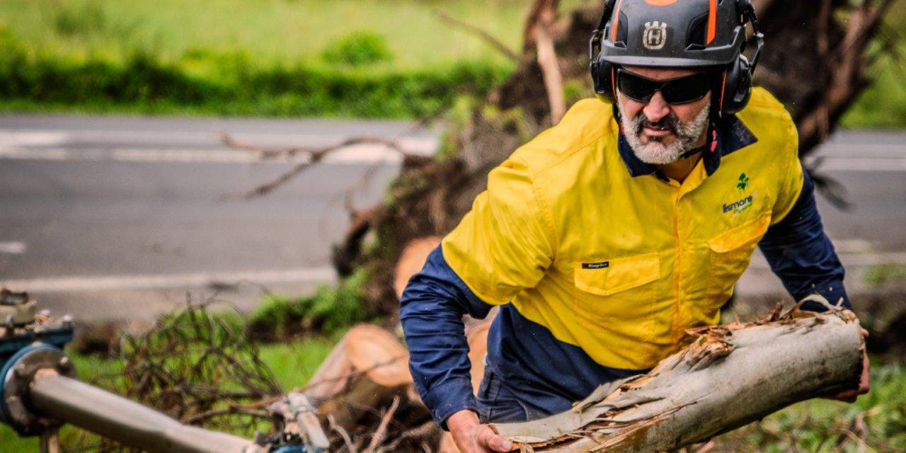Cleaning up after Cyclone Alfred: the vital role of USU members