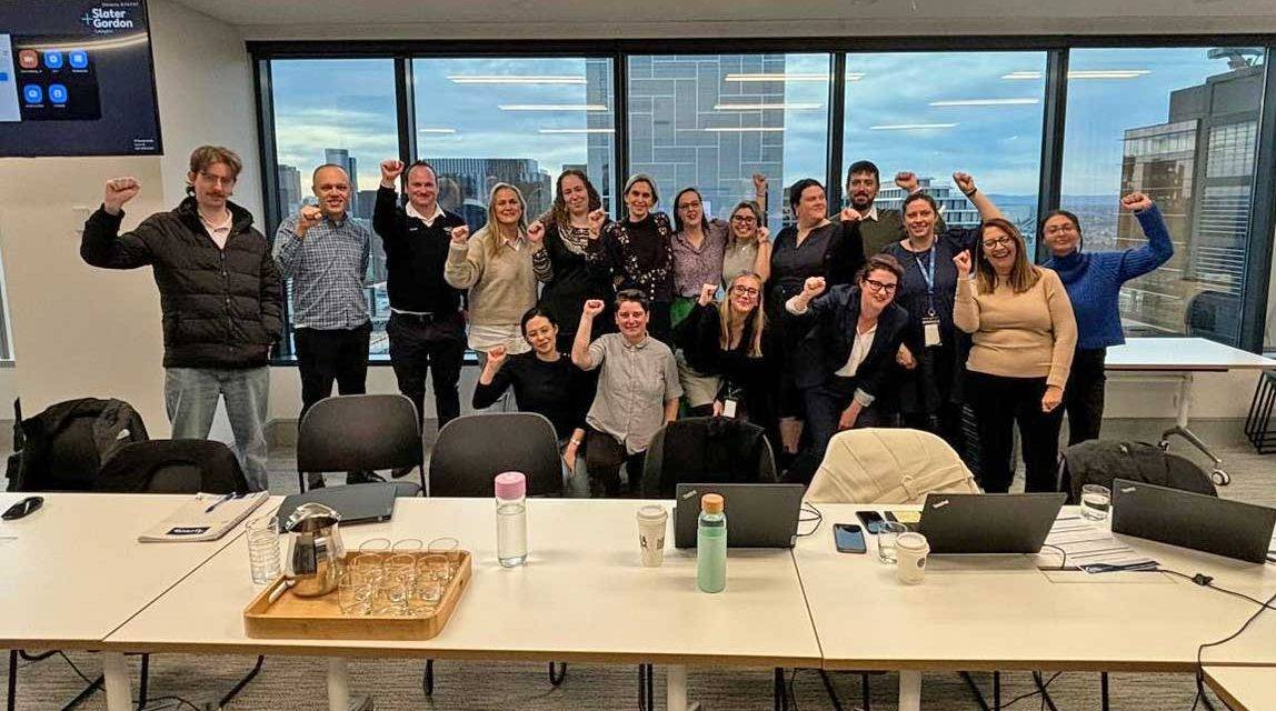 Delegates Grow Membership at Slater & Gordon Offices … and win!