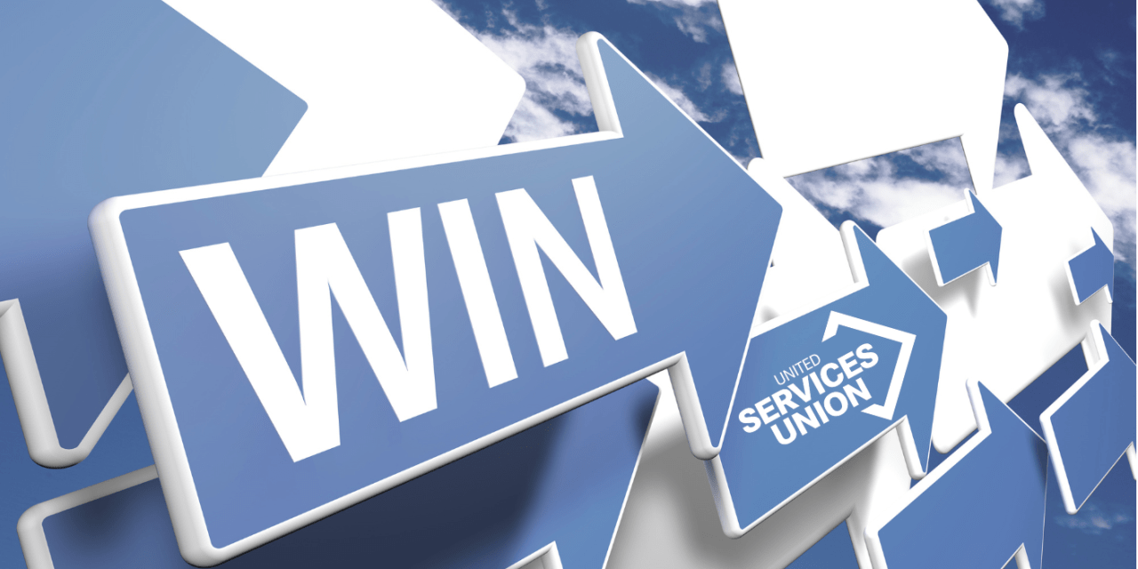 EX-GRATIA PAYMENT WIN FOR USU MEMBER