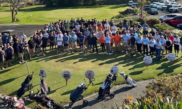 Upliftiing spirits in Lismore: celebrating local government charity golf day