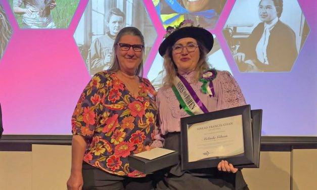 Melinda Gibson, Winner of the 2025 Sinead Francis Coan Award for Outstanding Female Delegate in the Energy, Utilities, Private Sector, Airlines Sectors