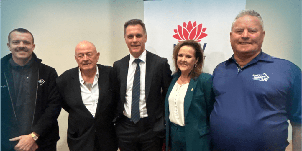 Your union attended the Kiama Community Cabinet to advocate for the Kiama Community.
From left to right: Aarron Vann (USU, Southern branch region organiser), Gary Vann (USU, South region Manager), NSW Premier Chris Minns, Member for Shellharbour Anna Watson MP, Darren Brennan (USU Delegate at Kiama Municipal Council)