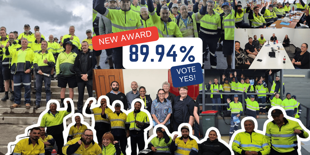 New Award Endorsed! 89.94% Vote YES!