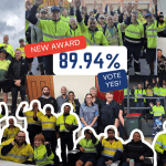 New Award Endorsed! 89.94% Vote YES!