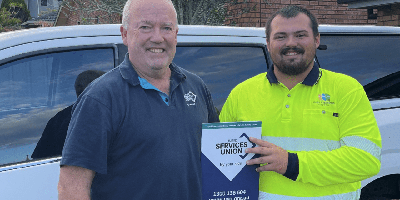 Port Stephens Grievance: Delegates Step UP!