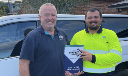 Port Stephens Grievance: Delegates Step UP!