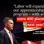 Premier announces more funding for Fresh Start Apprentices, Cadets & Trainees!