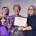 Katie Wallace, winner of the 2026 Edna Ryan Award